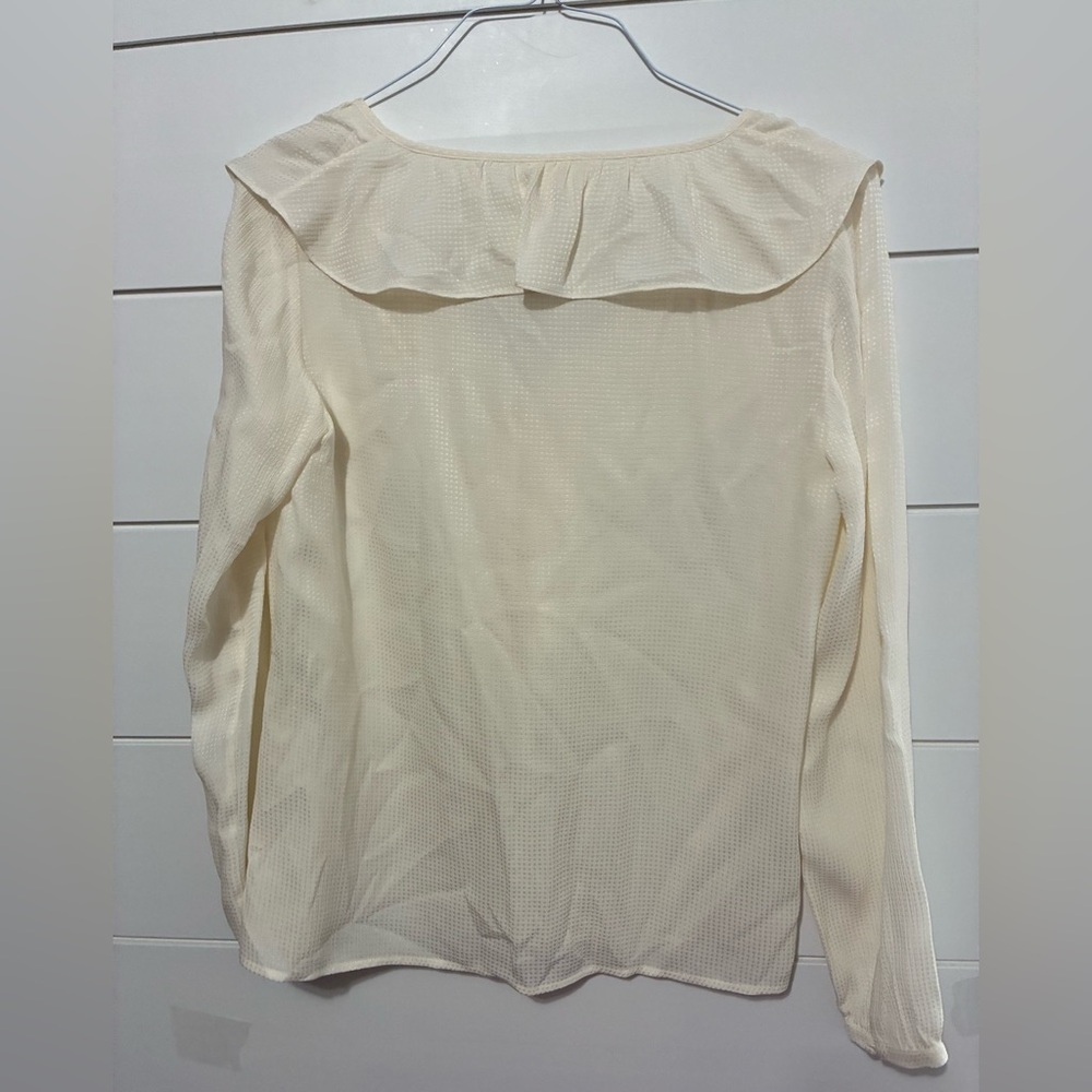 Sezane Priscille silk Blouse size 36 - Picture 13 of 16